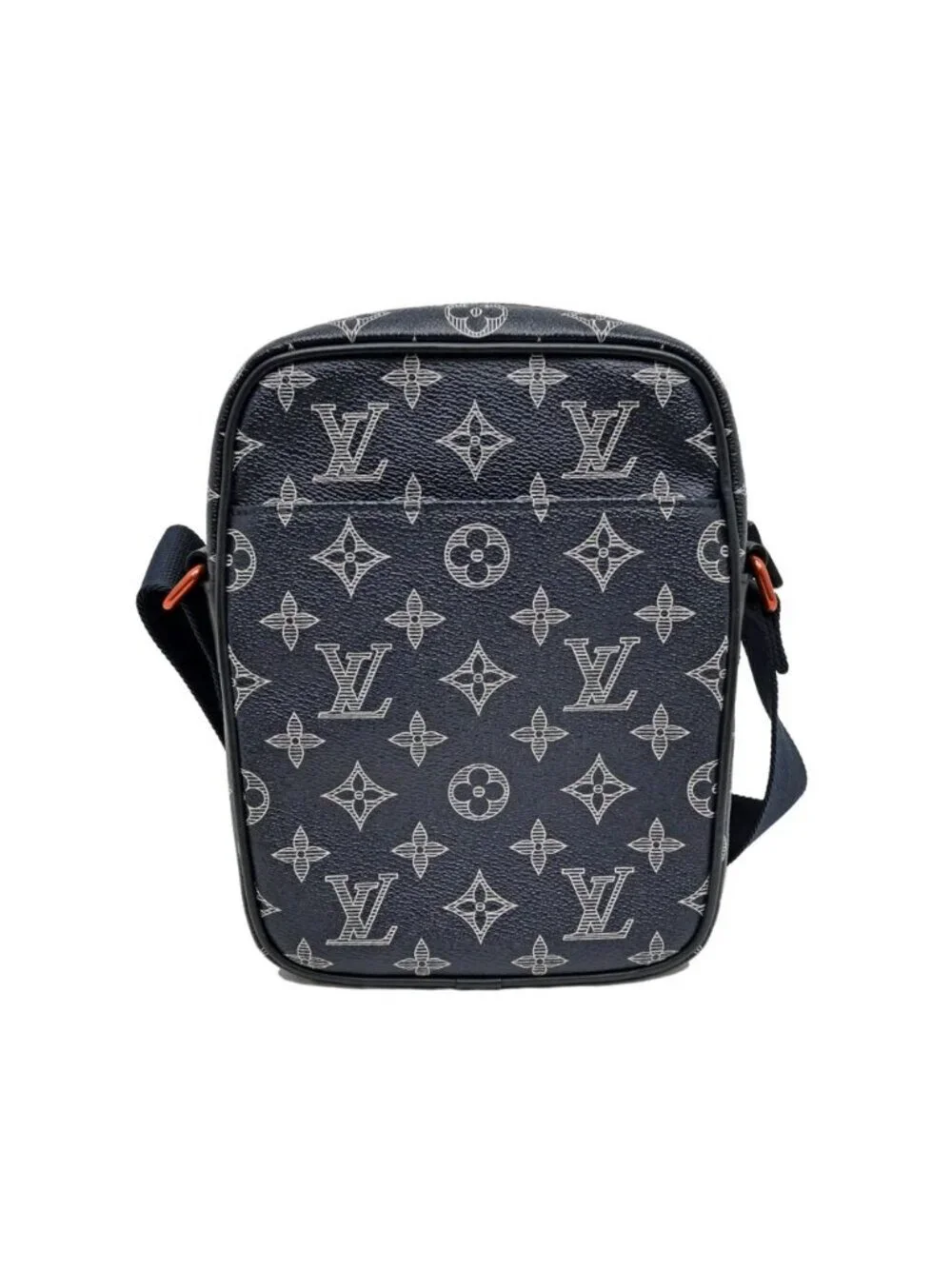 Louis Vuitton Danuve PM Monogram Shoulder Bag Navy